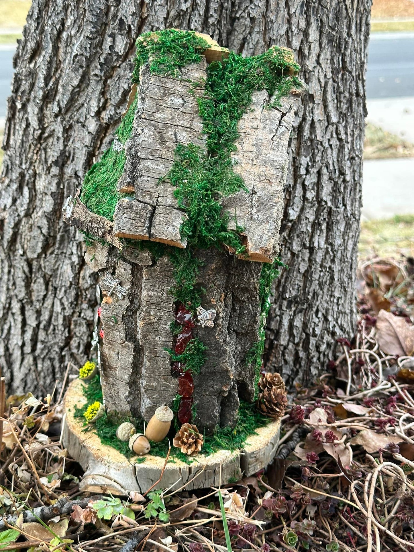 Single Fairy House Fully Decorated Single Fairy House For Sale Usa Single Fairy House For Sale Near Me