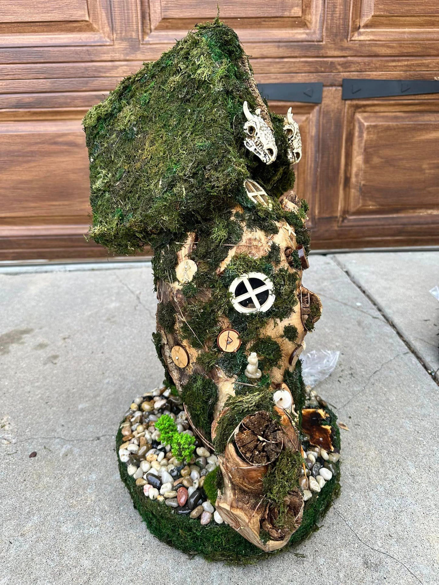 Large Fairy House For Garden Gnome House Elf House Viking Nordic Iceland Theme