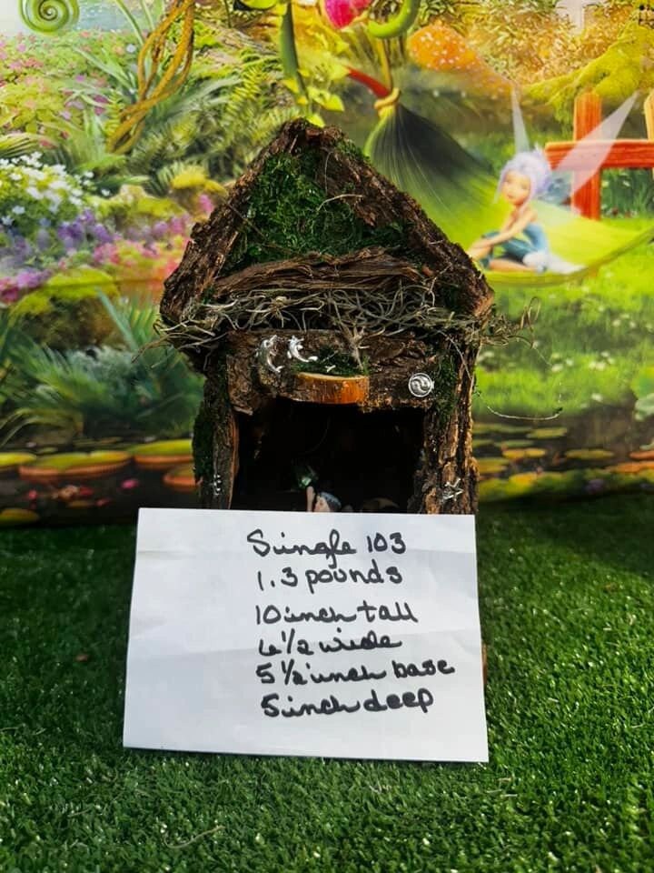 Single fairy house ideas