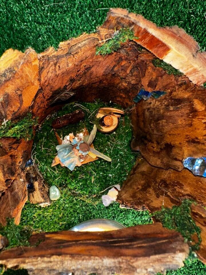 Single Fairy House Fairy House Woodland Fairy Garden Fairy House Fairy Houses For Sale Fairy House Fairy Garden Houses Fairies And Fairy Houses