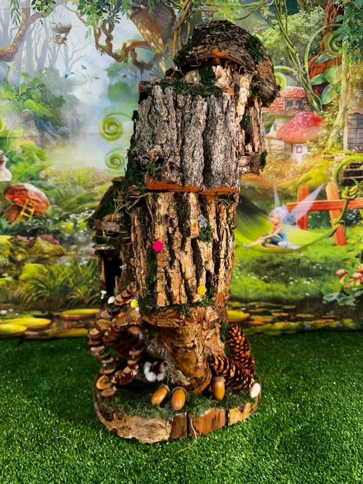 handmade fairy house