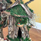 Fairy House Handmade Triple Houses Fairy Garden Fairy House In The Garden House Fairy Garden
