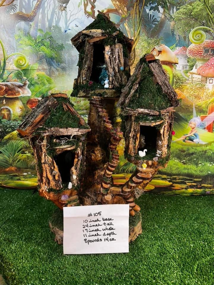handmade fairy houses