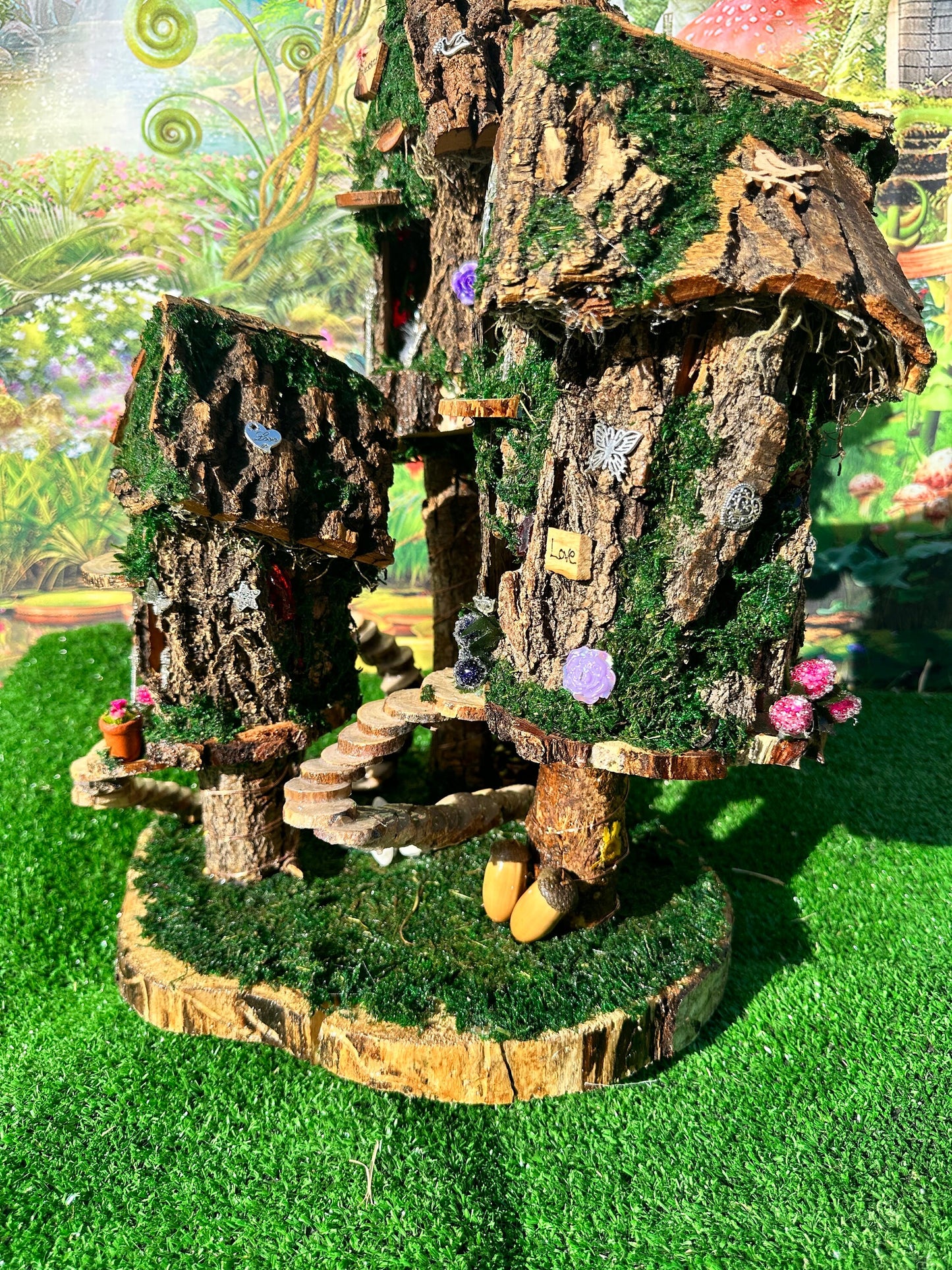 Breathtaking Large Fairy House