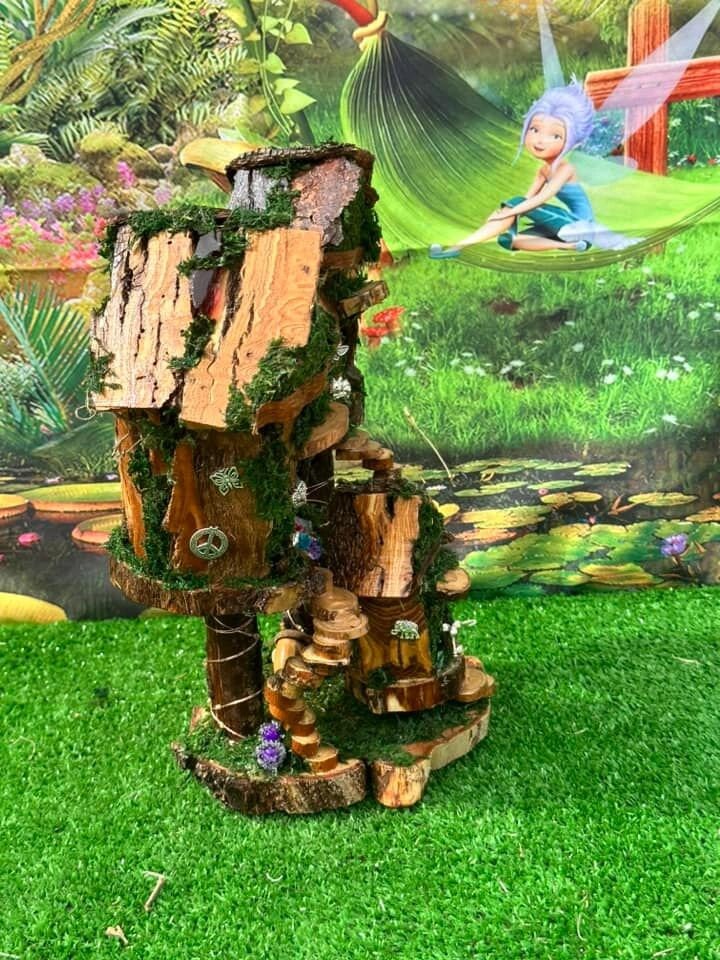Fairy House Fully Decorated