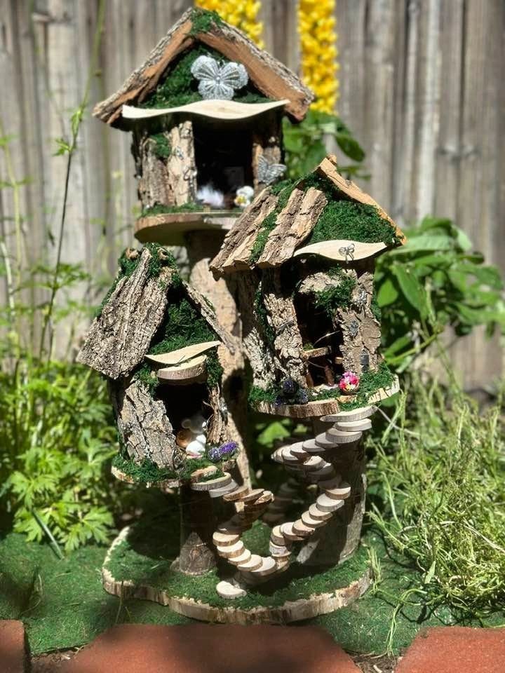 large fairy garden