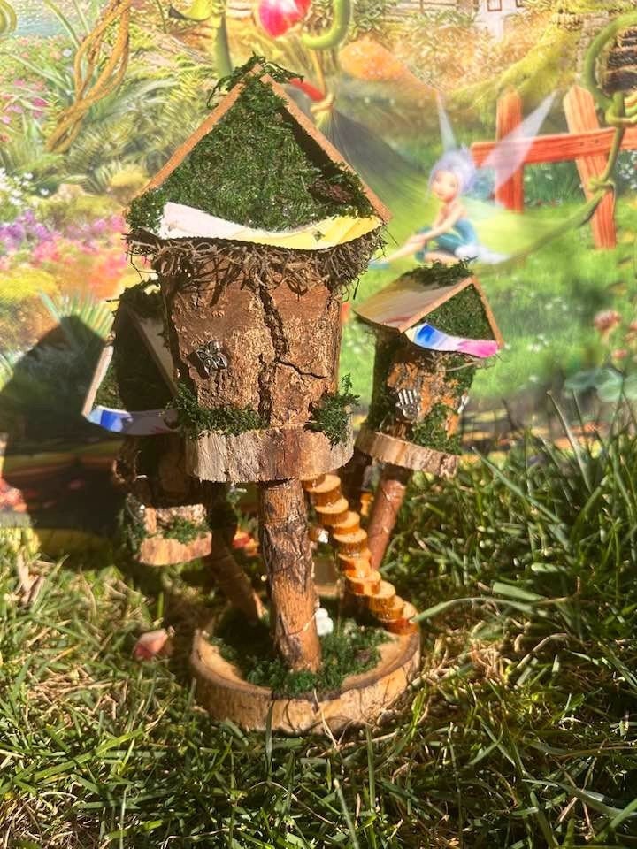Magical Miniature Pride Rainbow Fairy House Fairies Fairy Garden Point Richmond Fairy Houses