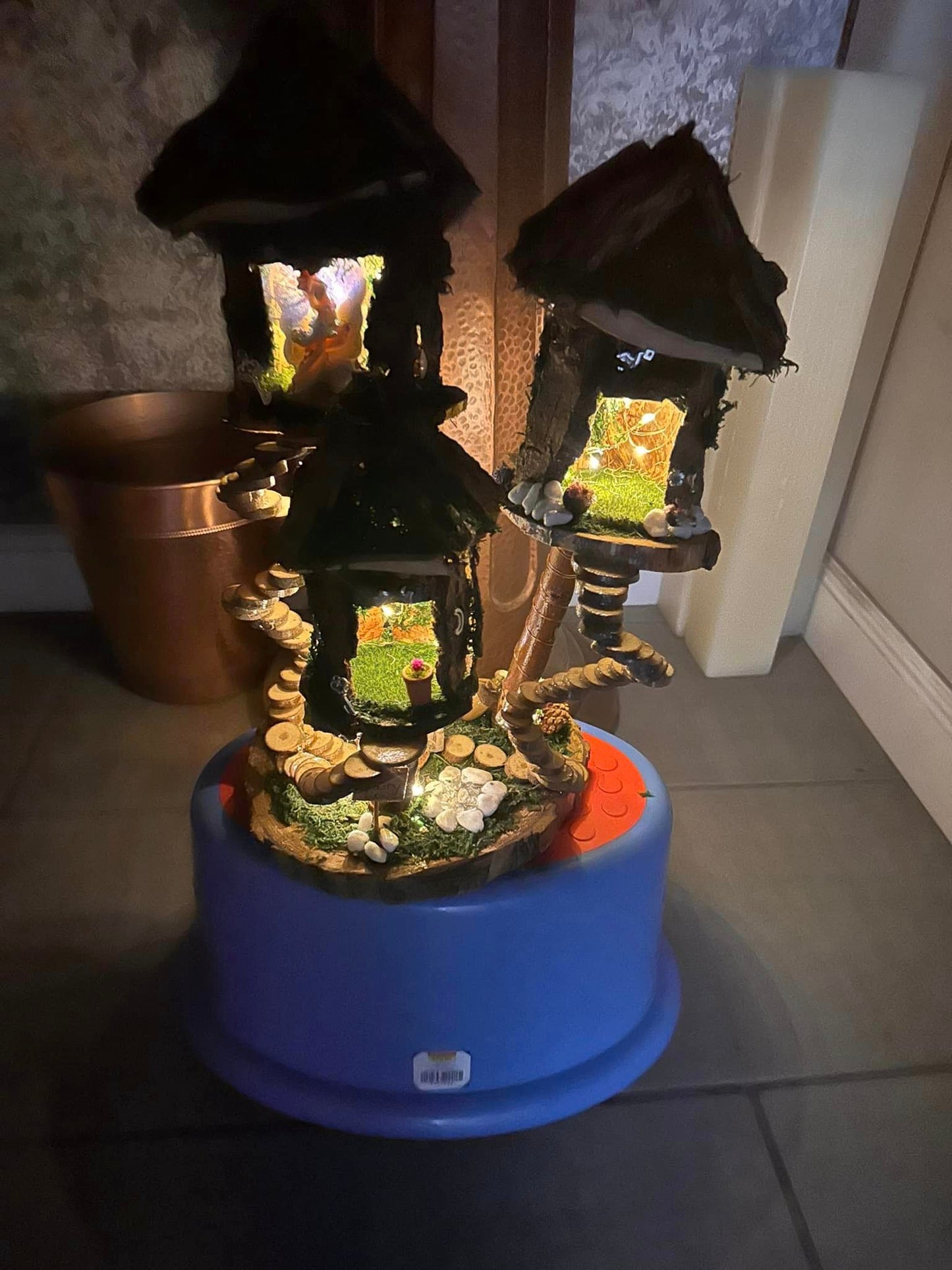 Handmade Fairy House A Magical Dream Fairies Houses And Gardens Fairy Tree House