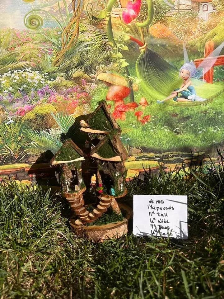 Fairy House Wonders How To Make A Fairy House And Garden With Lights Handmade Fairy Houses For Sale