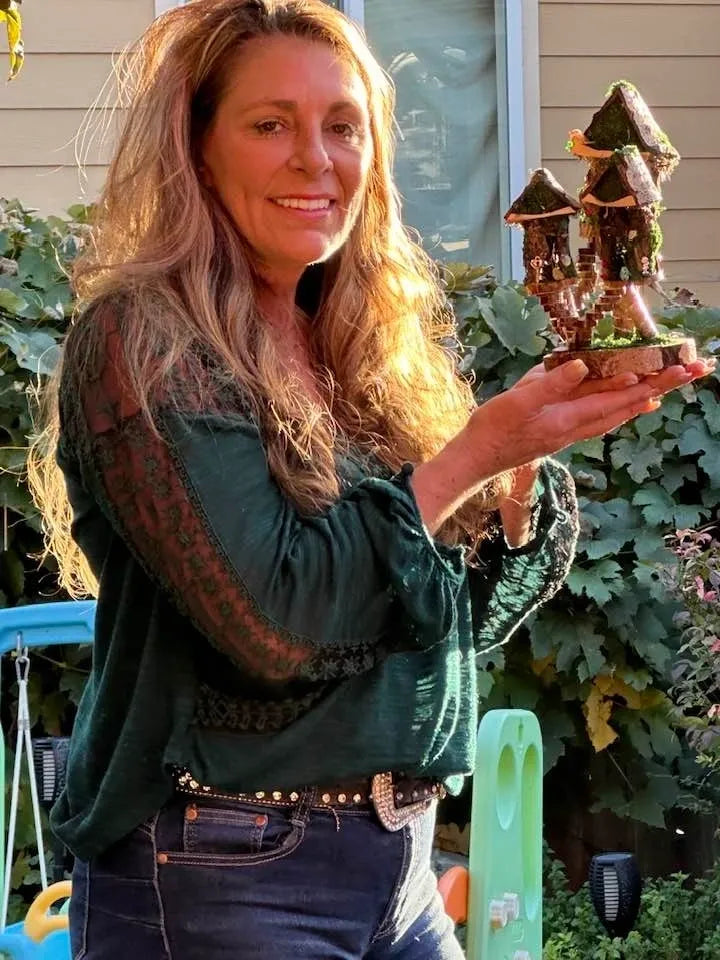 Fairy House Wonders How To Make A Fairy House And Garden With Lights Handmade Fairy Houses For Sale