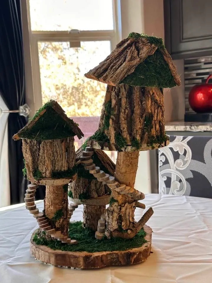 Fairy House with Fairy Lights