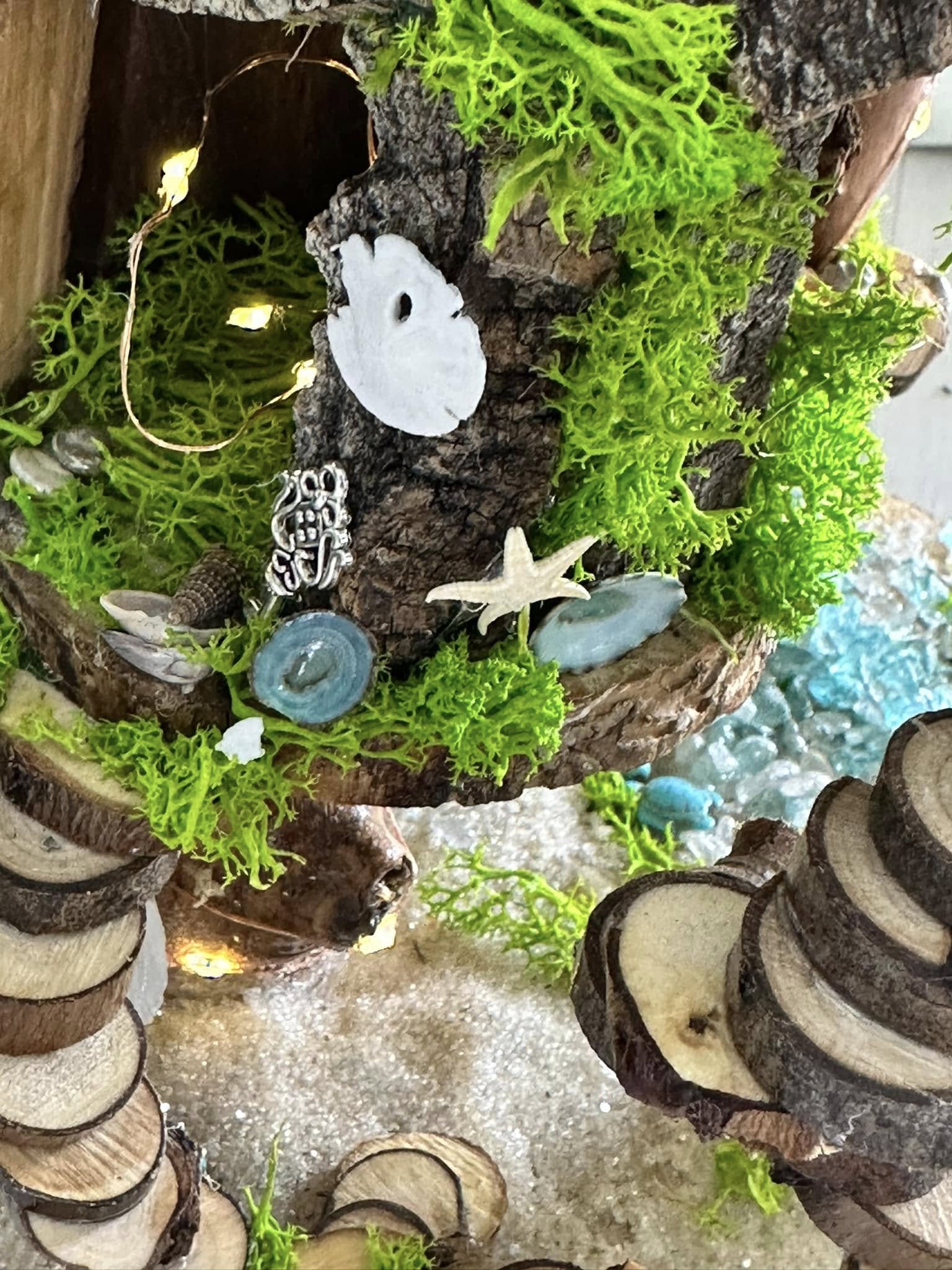 seashell Fairy House
