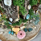 Mermaid House Huge Beach Fairy House Ocean Fairy Garden Seashell Fairy House Mermaids Fairy House