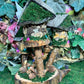 Fairy House With Magical Fairies Fully Decorated And Has Lights Fairy Night Light Fairy House Handmade Handmade Fairy House