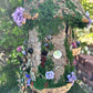 Huge Large Handmade Fairy House Fully Decorated Furnished And Lights(One Of A Kind) Wooden Fairy House Handmade Outdoor Fairy House Wooden