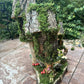 Lovely Fairy House Fairy Garden Neighborhood Large Fairy House Handmade Fairy House With Lights Outdoor Fairy House Wooden