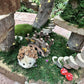 Woodland Owl Fairy House Fairy Garden Neighborhood Large Handmade Fairy House Fairy House With Lights Outdoor Owl Features Fairy House