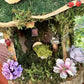 Single Fairy House Handmade Fairy Garden House Single Fairy House Decorated Inside & Out Fairy House Single Handmade Fairy Houses