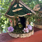 Single Fairy House Handmade Fairy Garden House Single Fairy House Decorated Inside & Out Fairy House Single Handmade Fairy Houses