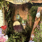 Single Fairy House Handmade Fairy Garden House Single Fairy House Decorated Inside & Out Fairy House Single Handmade Fairy Houses