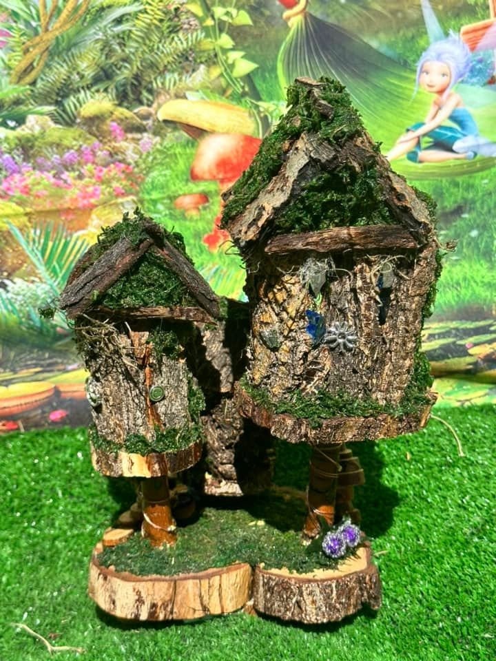 Magical Fairy House Garden With Lights Dollhouse