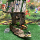 Fairy House Hand Hollowed Tree Stump Lovely Decorations Dollhouse Garden Stump Fairy Garden