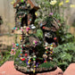 Fairy House For Little Girl Fully Decorated and Has Lights. Handmade Fairy House, Dollhouse