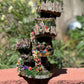 Fairy House For Little Girl Fully Decorated and Has Lights. Handmade Fairy House, Dollhouse