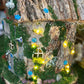Fairy House Large Handmade Fairy House Fully Decorated Inside Out Has Lights Cute Small Fairy House