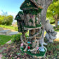 Handmade Fairy House Decorated Completely Inside and Out with Lights