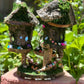 pumpkin fairy house