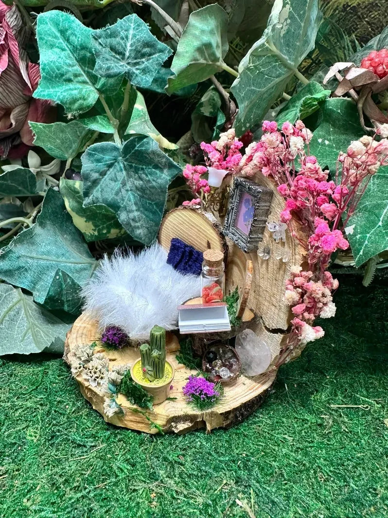 Fairy Bedroom Desktop Setting Or Hang On The Wall Fairy House Kits Fai ...
