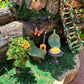 Fairy House Many Lights & Decorations Diy Fairy House Fairy Garden Houses