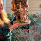 Huge Mystical Handmade Fairy House With Lights Fairy Garden Fairy Garden